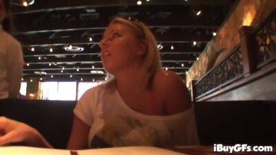 Blonde Teens Striptease In Red Lighting - upornia.com