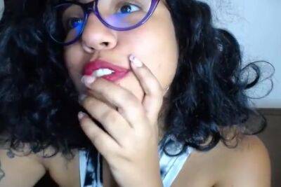 Nerdy Latina With Big Boobs And Huge Areolas On Cam - hclips.com