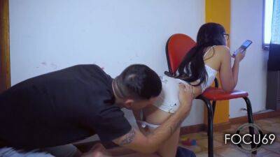 Creampie Anal A Mientras Revisa Su - hclips.com