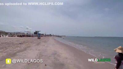 Fun At The Beach With Badbooty Orisha - hclips.com