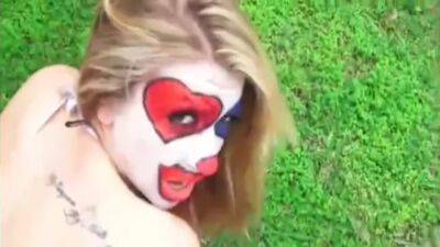 Hot Clown Fun Pov Blue Blonde - upornia.com
