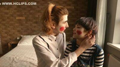 Sexy Show Of Mimes - hclips.com