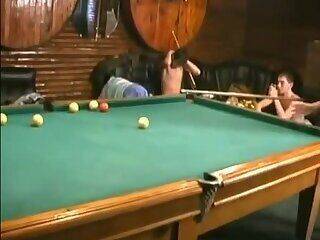 Russian Soldiers Play Pool in Nude - pornoxo.com - Russia