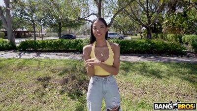 Black Girl Has A Nice Tight Slim Body With The Perkiest Tits - hclips.com