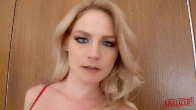 HARDCORE ANAL AND SHAVED PUSSY CREAMPIE WITH HOT BLONDE TEEN LISEY SWEET - sexu.com