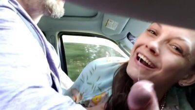 Sloppy Road Head Until She Gets That Cum - upornia.com