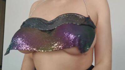 Boobs In Shine Bra - hclips.com