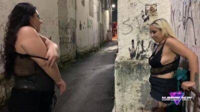 Having Sex In A Public Alley - hclips.com