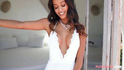 Putri Cinta - In A Fairy Tale Castle Stripping - upornia.com