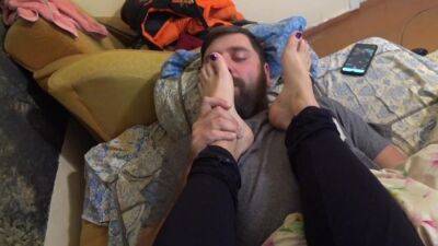 I Licked Every Part Of My Beautiful Mistress Feet - hclips.com