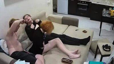 Sweet petite redhead pussy massage hidden cam fucking - drtuber.com