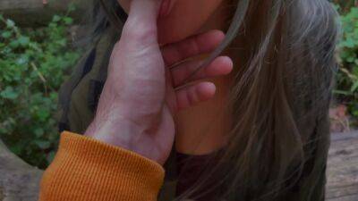 Jane Found A Stranger In Forest And Sucked His Cock - hclips.com