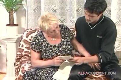 Fat Blonde Is Riding That Big Dick - upornia.com