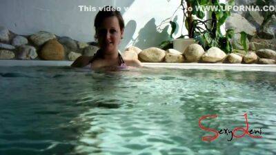 Milf Gives Blowjob In A Public Spa - upornia.com