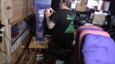 Tape Mummy On Pole - upornia.com