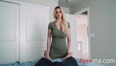 Stepmom Nurses Son And Fixes His Boner- Brooklyn Chase - veryfreeporn.com