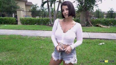 Dude Ransacking Latina Pussy in a van - La Sirena 69 - xxxfiles.com