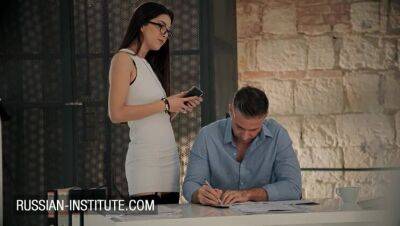 Headmistress Anya Krey sodomized by music teacher - veryfreeporn.com