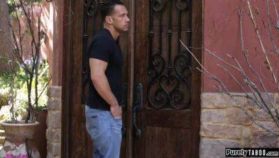 Busty milf invites ex over for threesome - veryfreeporn.com