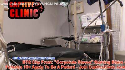 Bts From Blaire Celeste Corporate Slaves Setting Scene & Post Celebration At Cliniccom - hclips.com