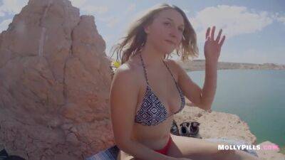 Molly Pills - Hard Public Beach Fucking Pov - Young With Molly Pills - upornia.com