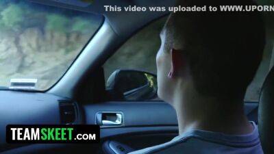 Huge Boobed Stepsister Slips Her Tight Dress Up And Takes Her Stepbros Dick - upornia.com