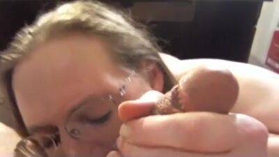 Nerd With Glasses, But Boy Is She Eager And Has - hclips.com