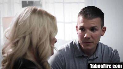 Stepson fucks widowed stepmom in bdsm dungeon - veryfreeporn.com