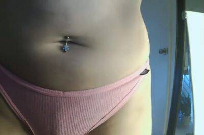 Elisha Mae Close Up In Pink Lingerie - hclips.com