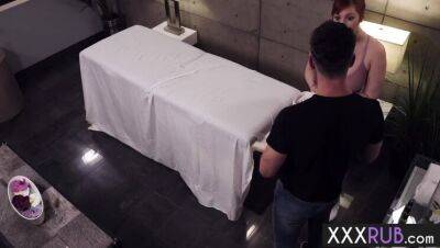 Perverted big cock client enjoyed massage and blowjob in the same time - xxxfiles.com