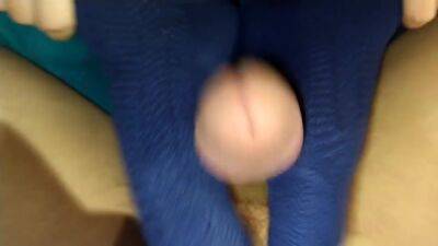 Long Blue Sockjob - upornia.com