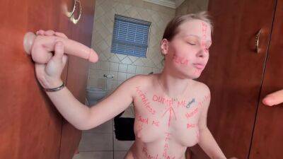 My Worthless Self Full Of Degrading Writing Fantasizing How I Suck And Get Fucked By 2 Cocks - hclips.com