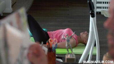 Gorgeous Ebony Fucking In The Gym - hclips.com