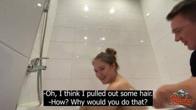 Im Alone In The Bathroom With My Stepfather - hclips.com