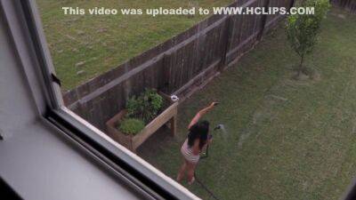 Jolla Gets A Facial At Her Backyard - hclips.com