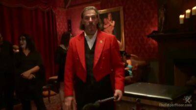 Masquerade Orgy With Nine Slaves,100 Horny Guests, Part Two - upornia.com