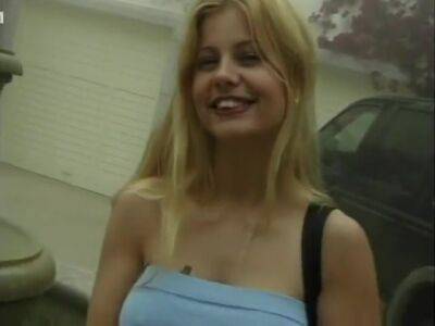 Sensational Blonde Cuttie Moans Deeply While Riding A Firm Dick Indoors - upornia.com