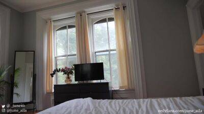 Natural Brunette Solo Toying - hclips.com