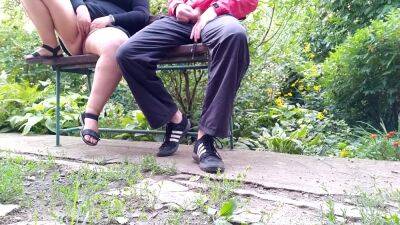 Masturbating Milf Made Me Cum In The Park - upornia.com - Russia