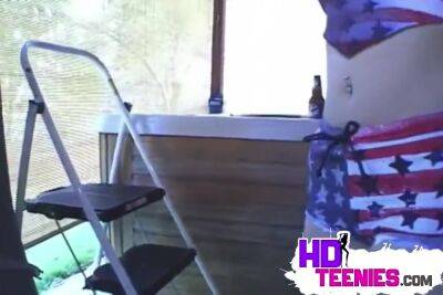 Hot Blonde Showing Her Big Dick Jacuzzi Nude - upornia.com