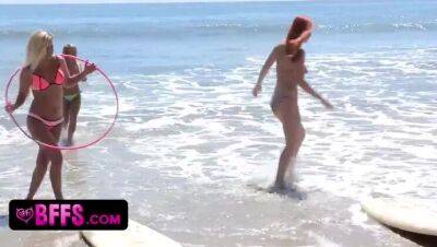 Surfer Girls Fuck Lifeguard - veryfreeporn.com