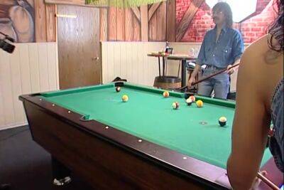 Punched In The Cunt While Playing Billiards - upornia.com - Usa