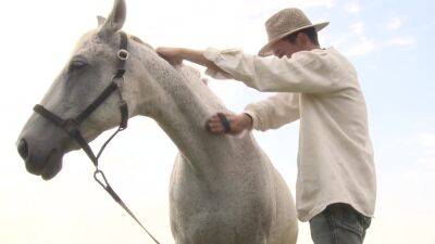 Steve Holmes - Norah Swan And Steve Holmes - Horny Farmers - Farmer Planting Dick Inside Little Assh - upornia.com