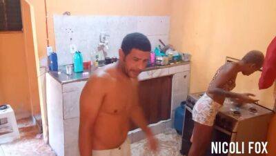 My wife left, I ate the maid in the kitchen (Leo ogre) - porntry.com