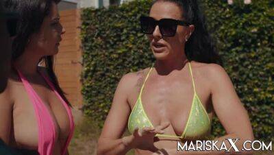 MARISKAX Mariska and Texas Patti pay the rent with sex - porntry.com