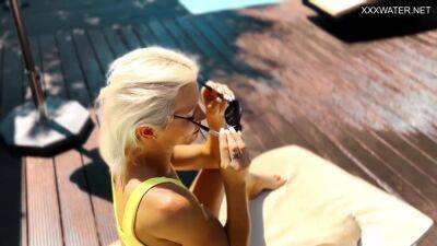 Zazie Skymm - Zazie Skymm - Softcore By The Pool Erotics With - upornia.com