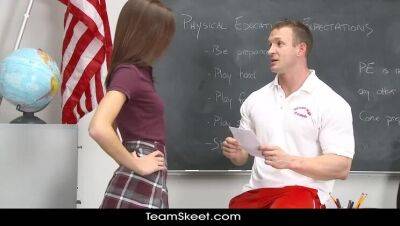 Cum soaked teen rammed - porntry.com