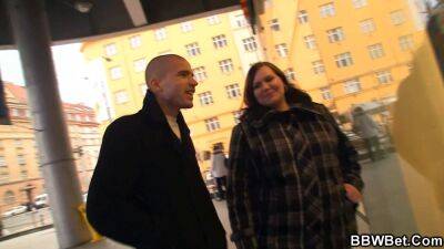 He picks up and fucks huge booty fatty from behind - sexu.com