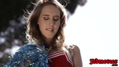 18yo cheerleader Cadence Lux c. on BBC before banging - xxxfiles.com