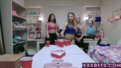 Beer pong besties having a groupsex orgy - xxxfiles.com